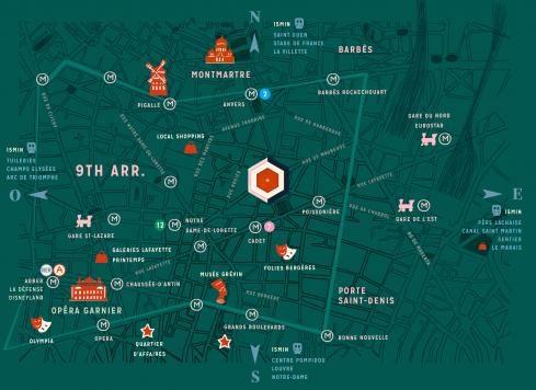 Maison Mère - Map Quartier