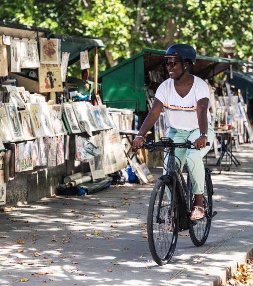 Moustache velo online paris